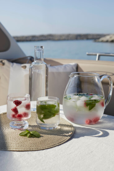 Bahamas Water Glass Clear