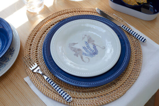 Navy Besteckset 24-teilig