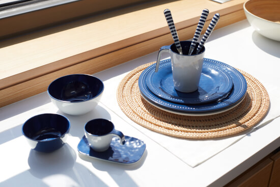 Navy Besteckset 24-teilig