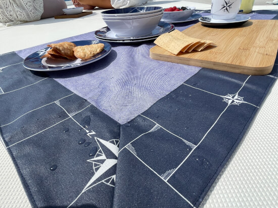 Northwind Waterproof Tafelkleed - Blue - Maat S