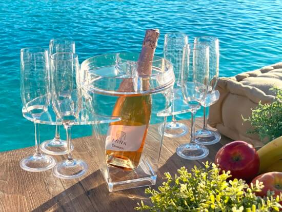 Party Champagneglas Clear