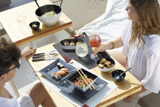 Summer Snack Set Black