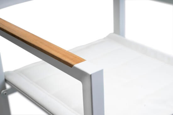 Regisseursstoel The Square Aluminium Chalk