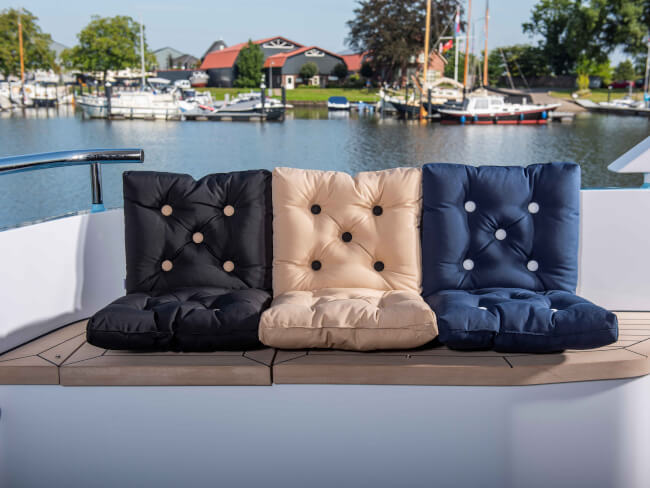 ARC Marine outdoor zitkussens: water- en vlekbestendig