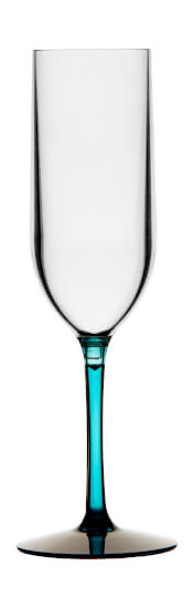 Marine Business Happy Champagnerglas Turquoise
