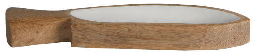 Marine Business Cocoa Servingplatter Sardine White