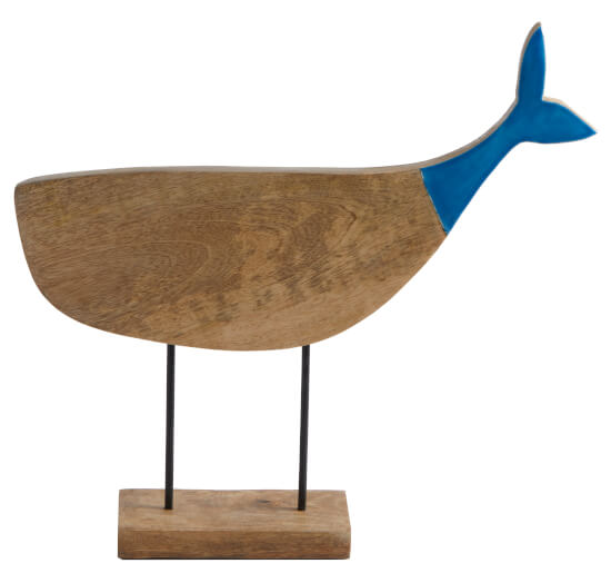 Marine Business Cocoa Decofiguur -  Whale Blue