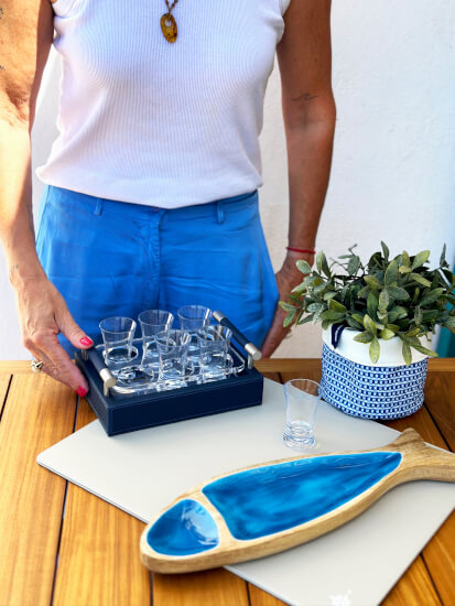 Aruba Waterproof  mand - Blue - S