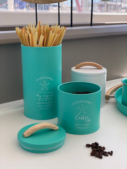 Menorca Aufbewahrungsset Turquoise - S