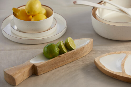 Maldivas Deep Plate Ivory
