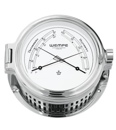 Wempe  Cup II Comfortmeter - RVS Gepolijst