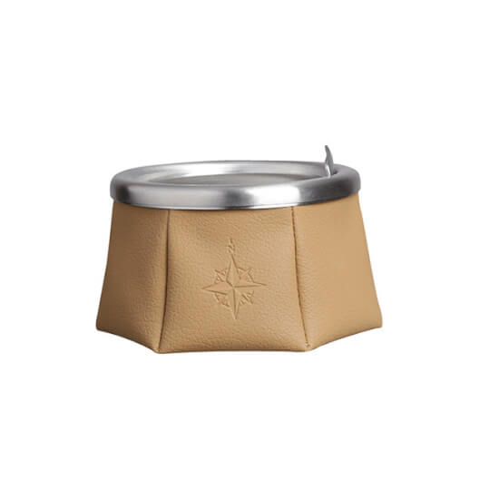 Aschenbecher Windproof braun