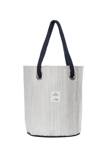 Strandtas Beach - Grey / Pink