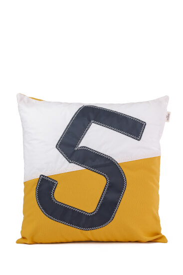 Sierkussen 40x40 - Yellow Grey