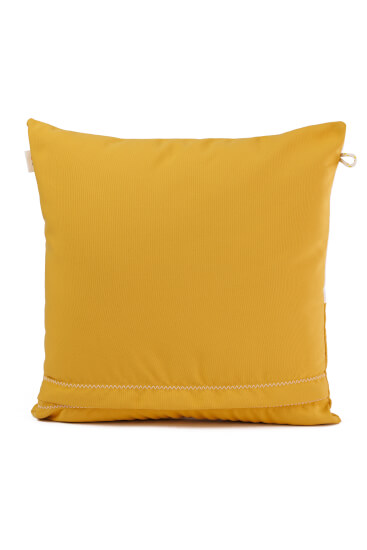 Sierkussen 40x40 - Yellow Grey