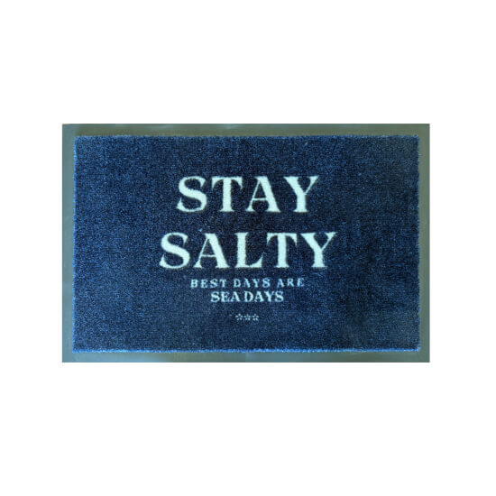 Marine Business Welcome Deurmat Stay Salty