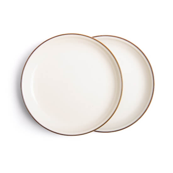 Barebones Enamel 2-tone - Frühstücksteller