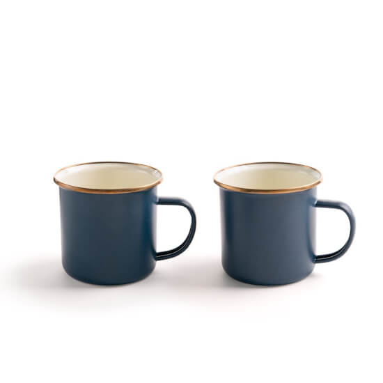 Barebones Enamel 2-tone - Mokken