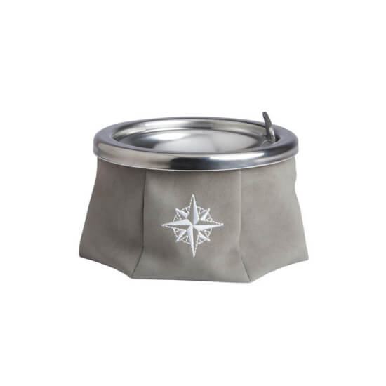 Marine Business Windproof bestickter Aschenbecher - Grey