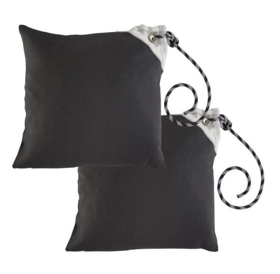 Marine Business Waterproof Sailing Cushion Set -  Black