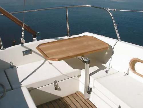 Cockpit Table Frame - Aluminium