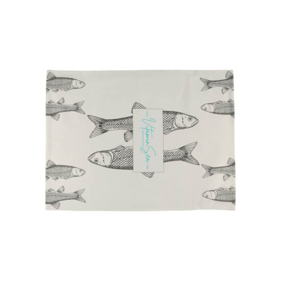 46102 - Vitamin Sea - Kitchen Towels Set  3 pcs - Acqua