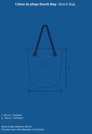 Strandtas Beach - Grey / Pink