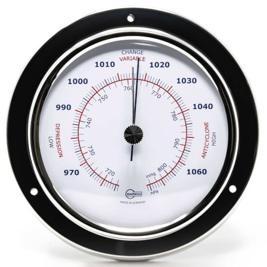 Sky Barometer - Chrome