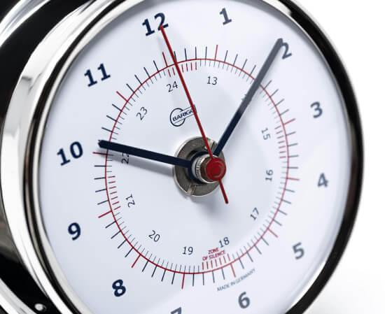 Sky Ship's Clock - Chrome