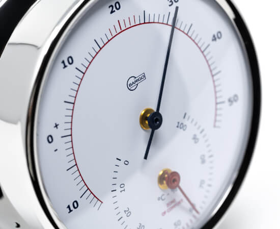 Sky Thermo-hygrometer - Chrome