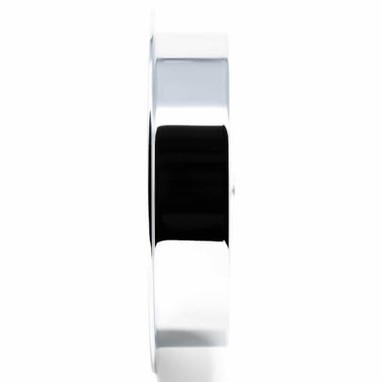 Viking Ship's Clock - Chrome