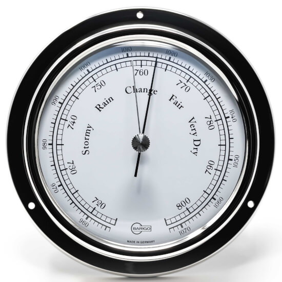 Regatta Barometer - Chroom