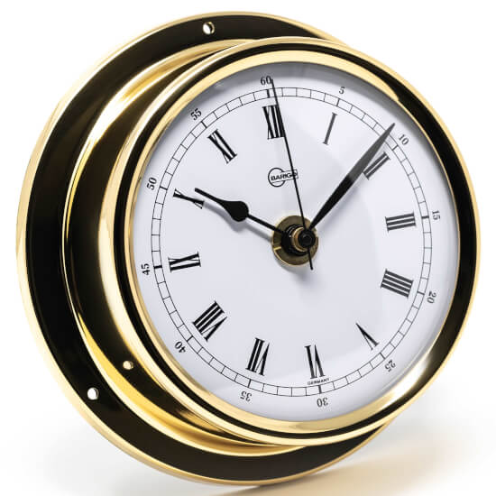 Regatta Ship’s Clock - Brass