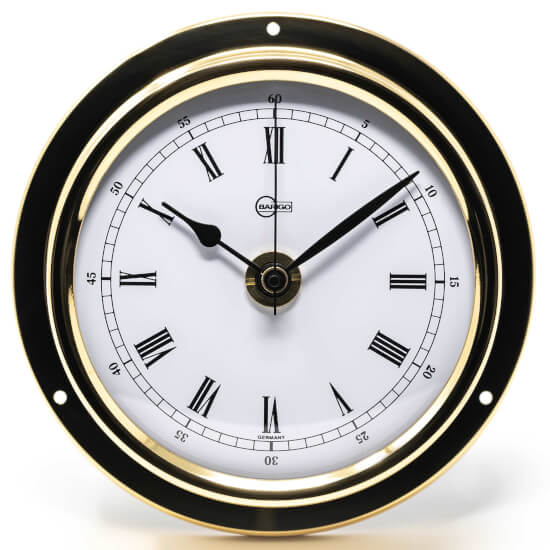 Regatta Ship’s Clock - Brass