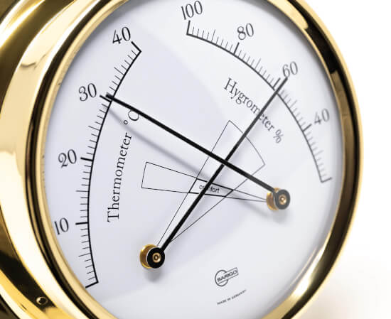 Tempo Comfortmeter - Brass