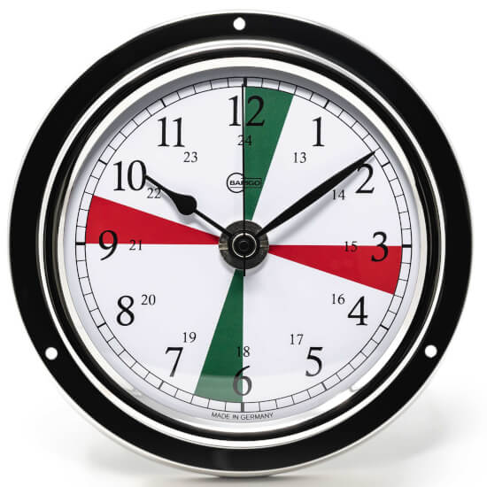 Regatta Scheepsklok - Chroom - Radiosectoren