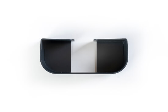 ALU Verrekijkerhouder - Zwart