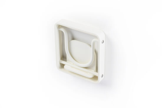 ALU Klappbare halter - weiß