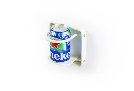 ALU Klappbare halter - weiß