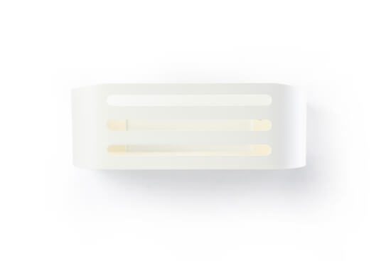 ALU Wandregal - 28 cm - Schwarz