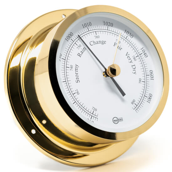 Barigo Star Barometer - Brass