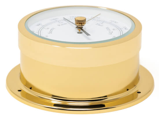 Star Barometer - Brass