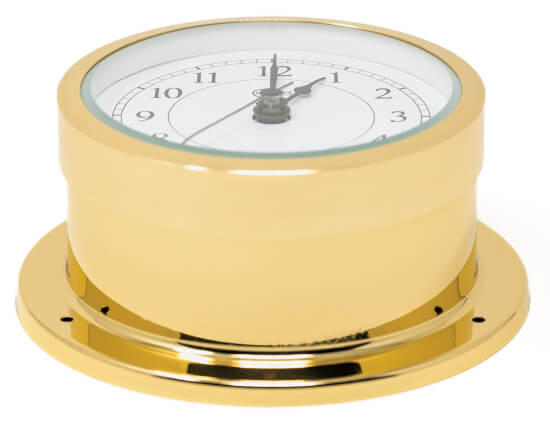 Star Ship's Clock - Brass