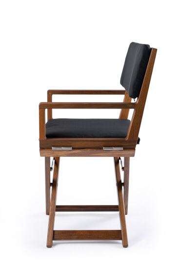 Regisseursstoel The Edge Zwart - Ongeolied