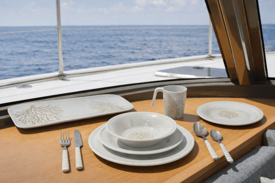 Mare Dinerbord Beige