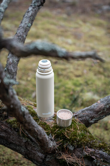 Geïsoleerde drinkfles - Beige