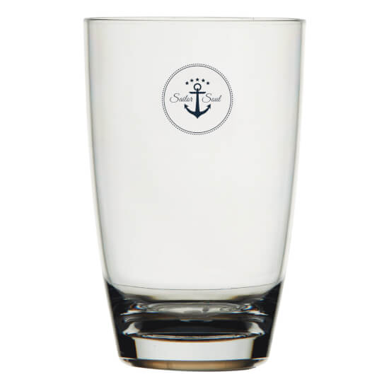 Marine Business Sailor Soul Hohes Wasserglas