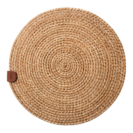 Nassau Set of Placemats Round - Natural
