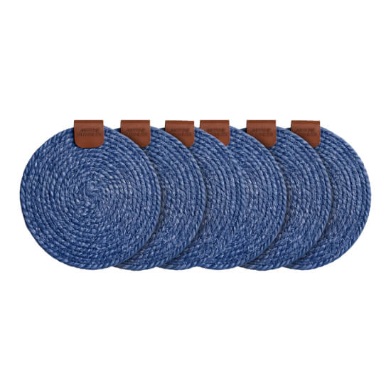 Nassau Set Coasters - Blue