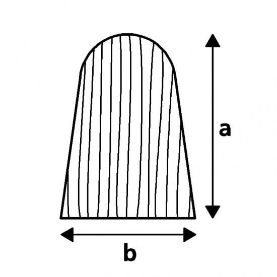 Teak Fiddle rail moulding